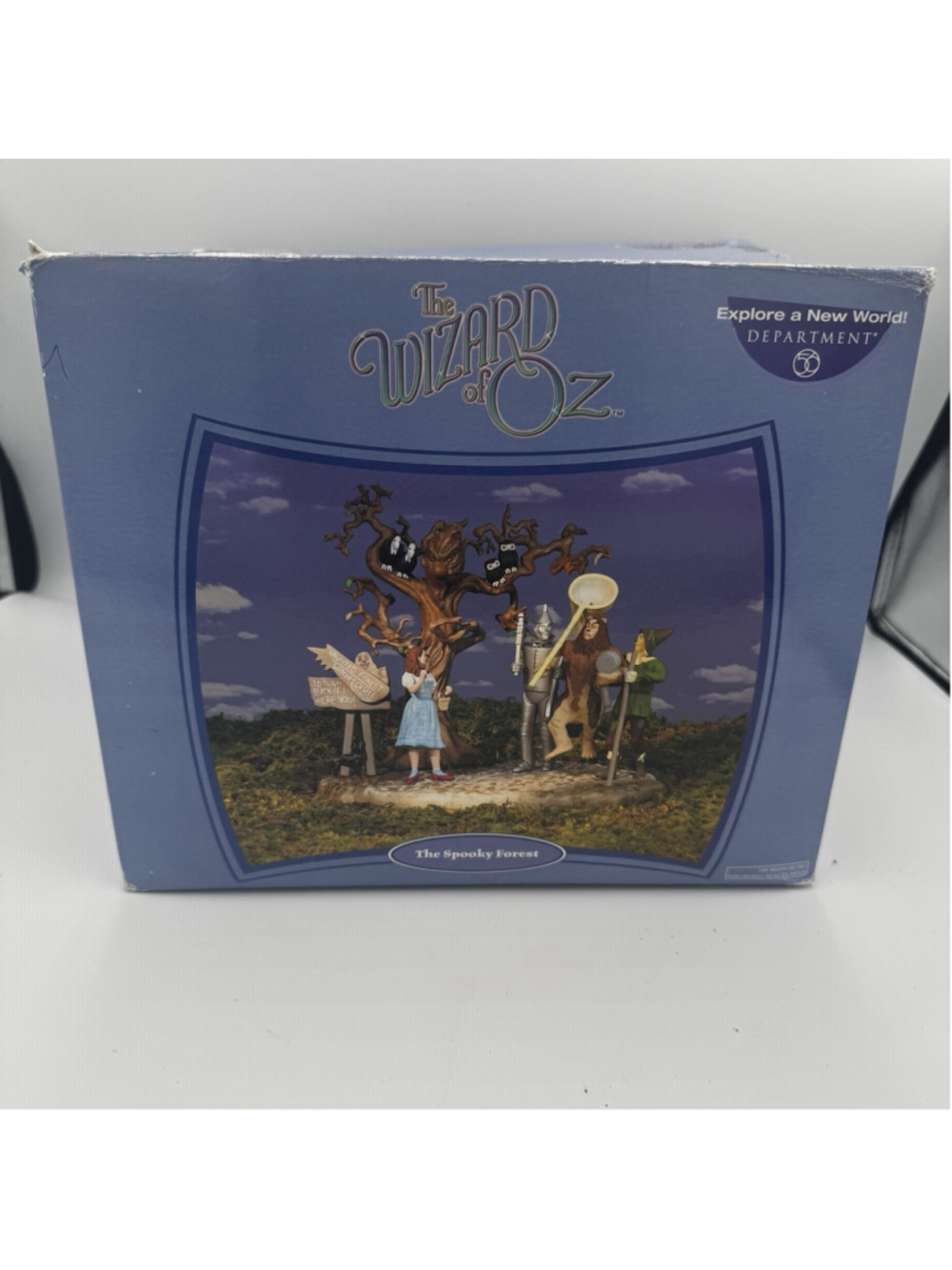 Wizard of Oz The Spooky Forest Department 56 Display Figurine Scene w/ Box